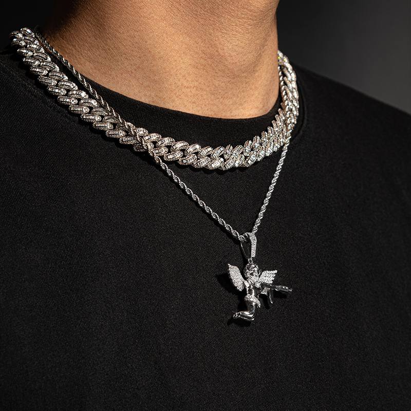 Angel With Gun Pendant – Crazycoolchain