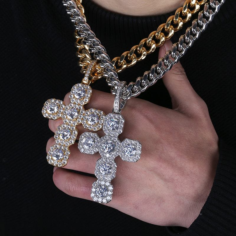 CZ Cross Pendant – Crazycoolchain