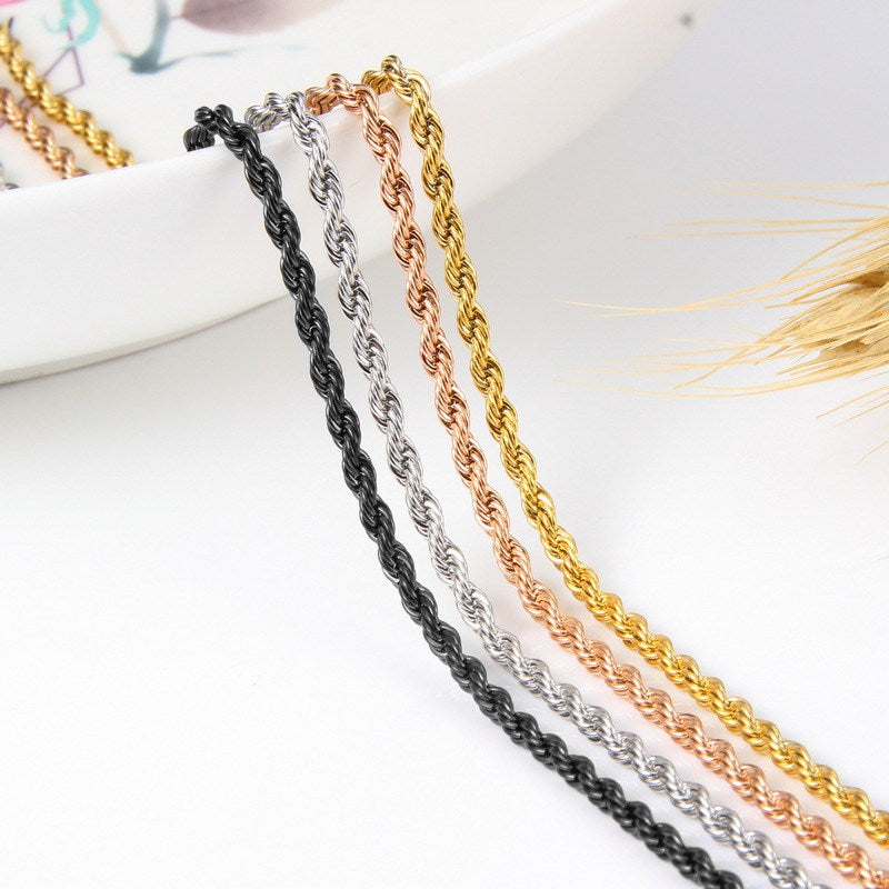 2 5mm Rope Chain 2-5mm Rope chain – Crazycoolchain
