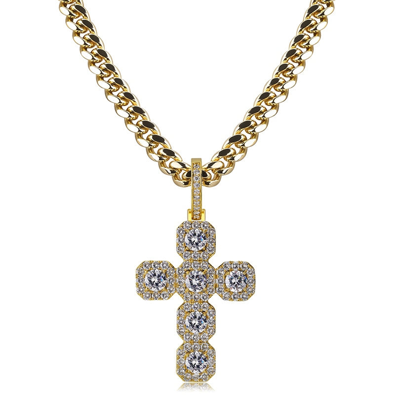 CZ Cross Pendant – Crazycoolchain